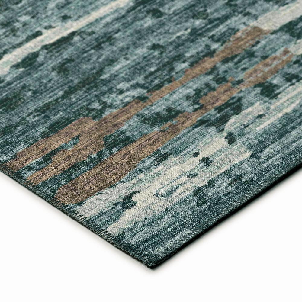 Bravado Shadow Contemporary Stripe 3' x 5' Area Rug Shadow ABV34