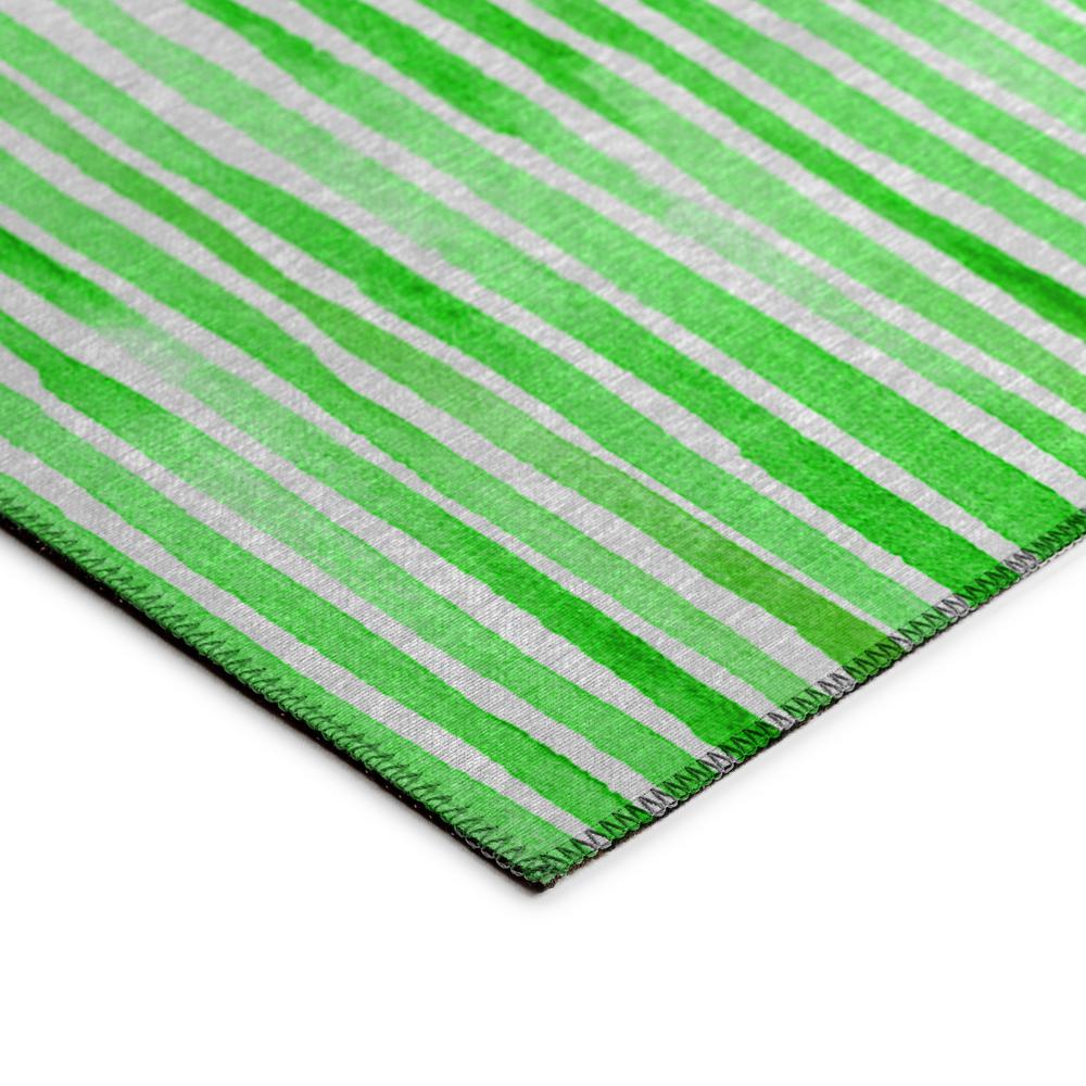 Indoor/Outdoor Surfside ASR38 Green Washable 5' x 7'6" Rug