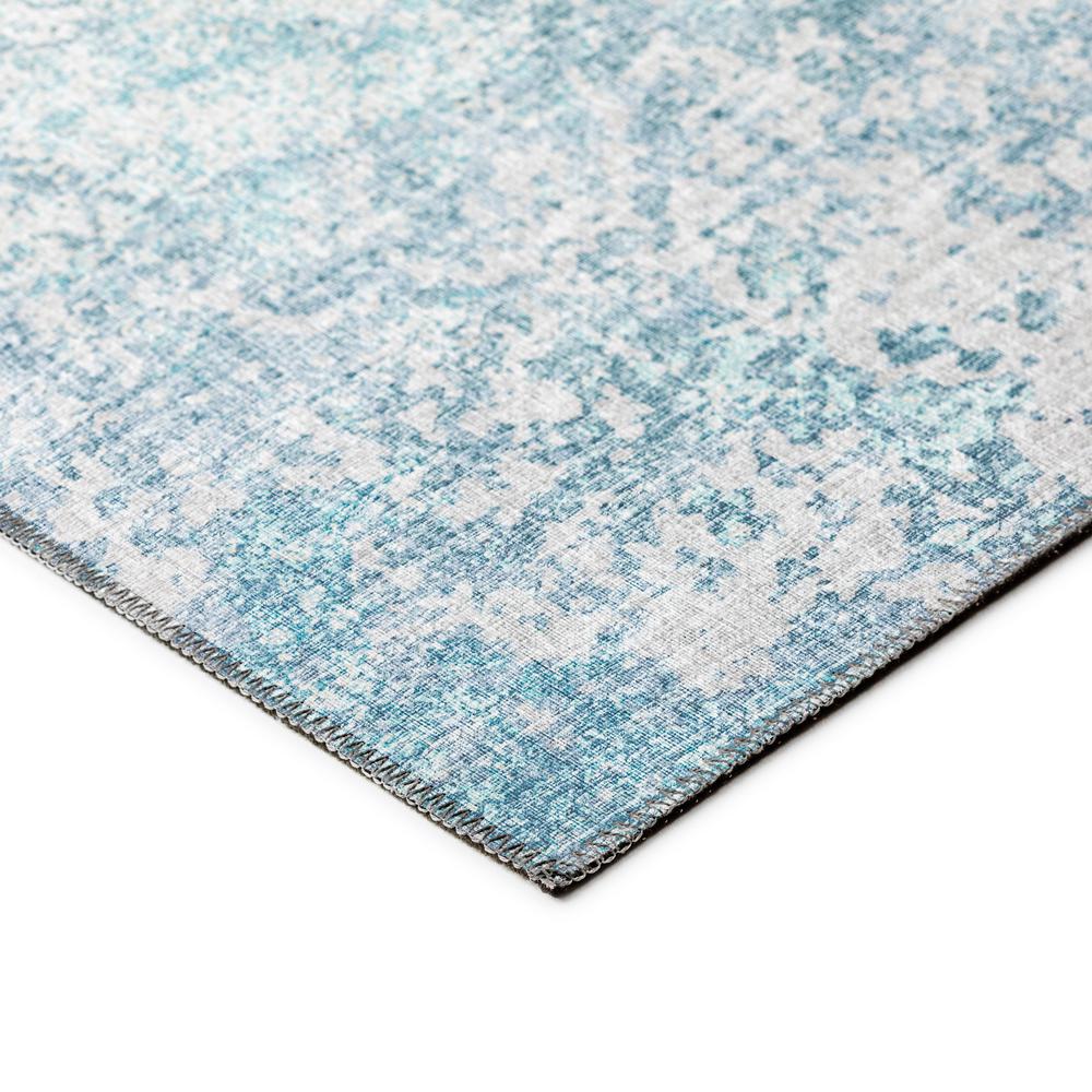 Rylee Blue Transitional Abstract 3' x 5' Area Rug Blue ARY33