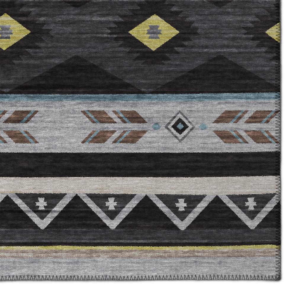 Indoor/Outdoor Sonora ASO33 Midnight Washable 5' x 7'6" Rug