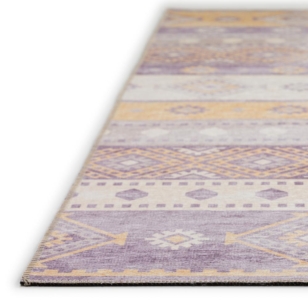 Yuma Purple Transitional Southwest 3' x 5' Area Rug Purple AYU42