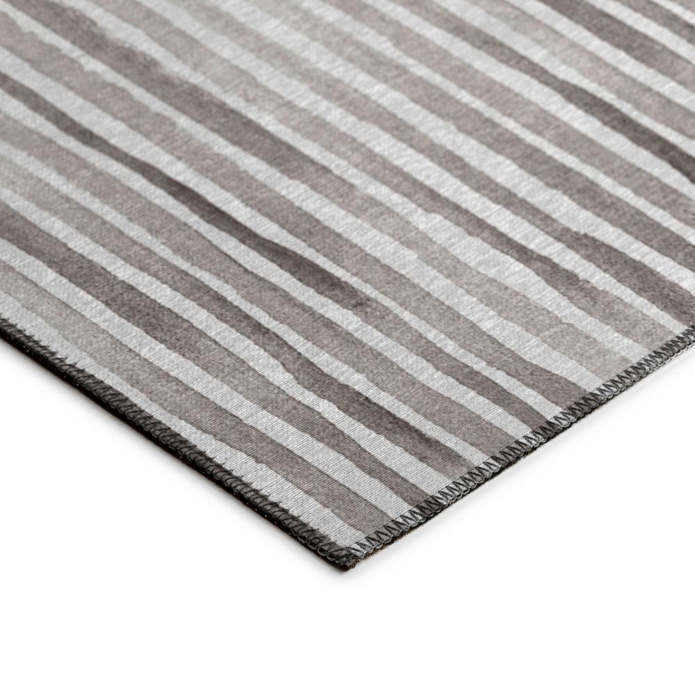 Indoor/Outdoor Surfside ASR38 Gray Washable 5' x 7'6" Rug