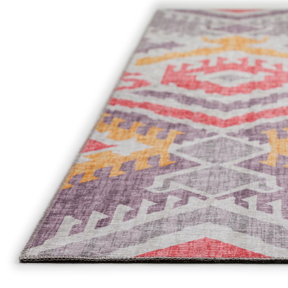 Yuma Purple Bohemian Ikat 3' x 5' Area Rug Purple AYU32
