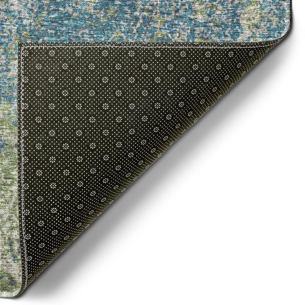 Rylee Green Transitional Abstract 3' x 5' Area Rug Green ARY33