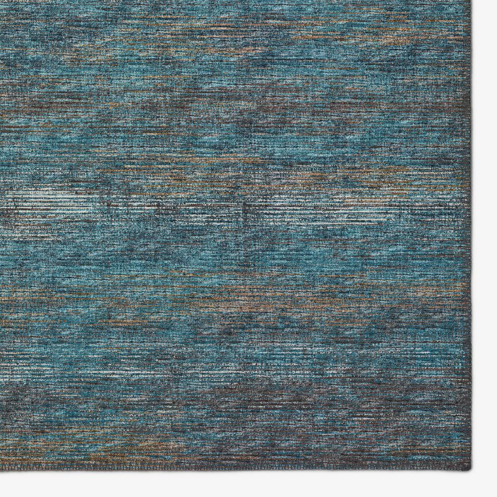 Marston Blue Transitional Striped 3' x 5' Area Rug Blue AMA31