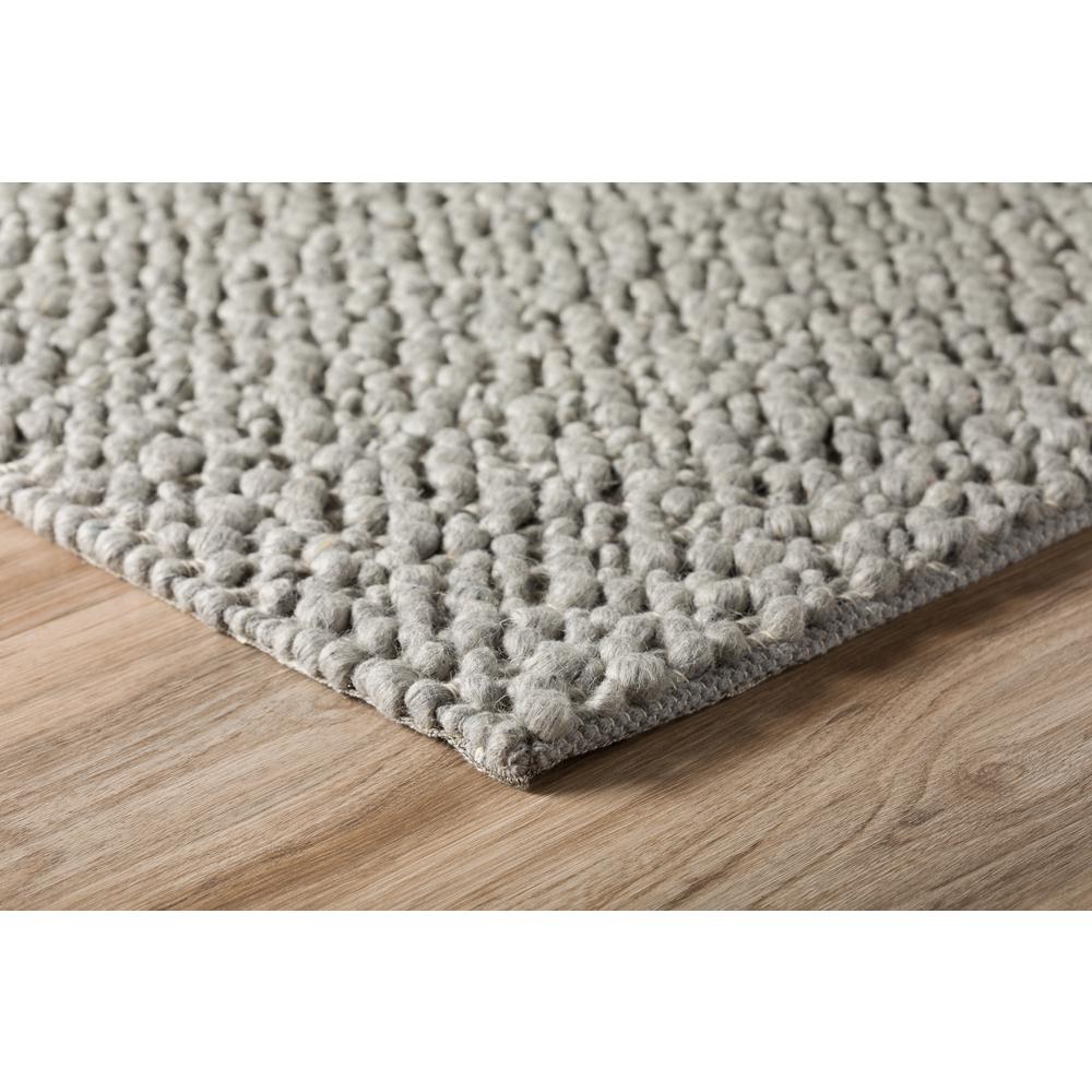 Boulder ABL31FO8X10 Silver, Area Rug