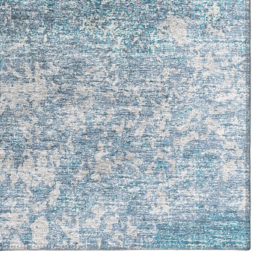 Rylee Blue Transitional Abstract 5' x 7'6" Area Rug Blue ARY33