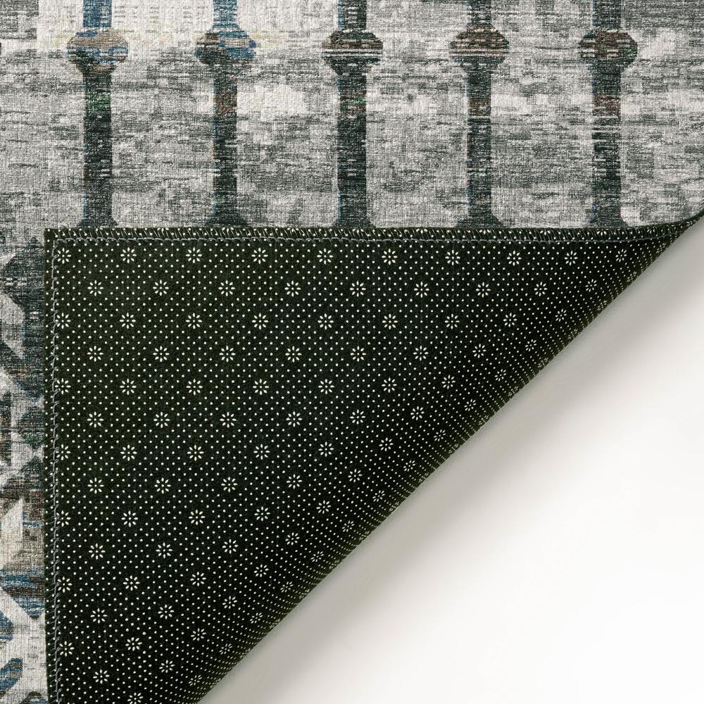 Bravado Ash Transitional Aztec/Incan 5' x 7'6" Area Rug Ash ABV38