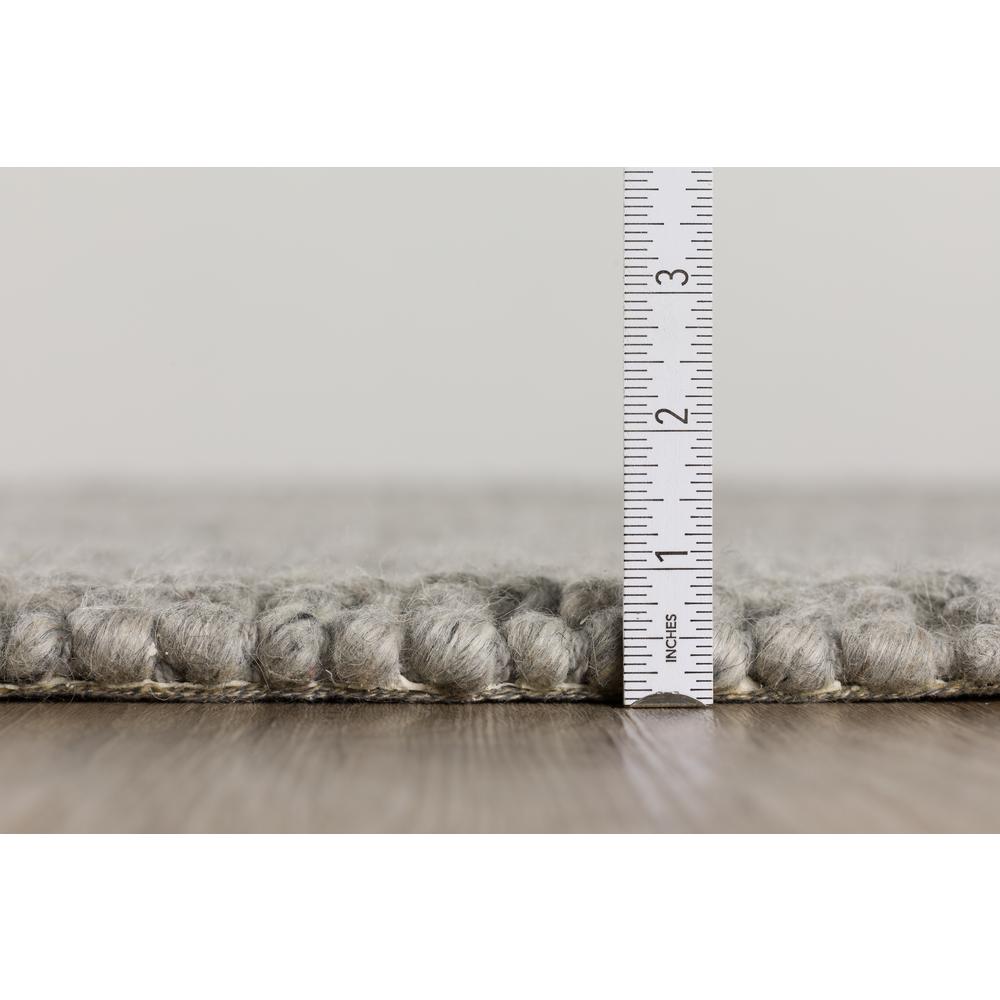 Boulder ABL31FO8X10 Silver, Area Rug