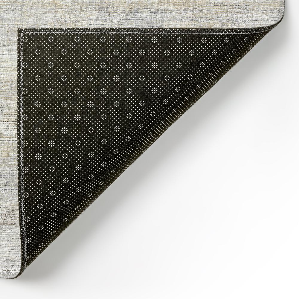 Marston Beige Transitional Striped 5' x 7'6" Area Rug Beige AMA31