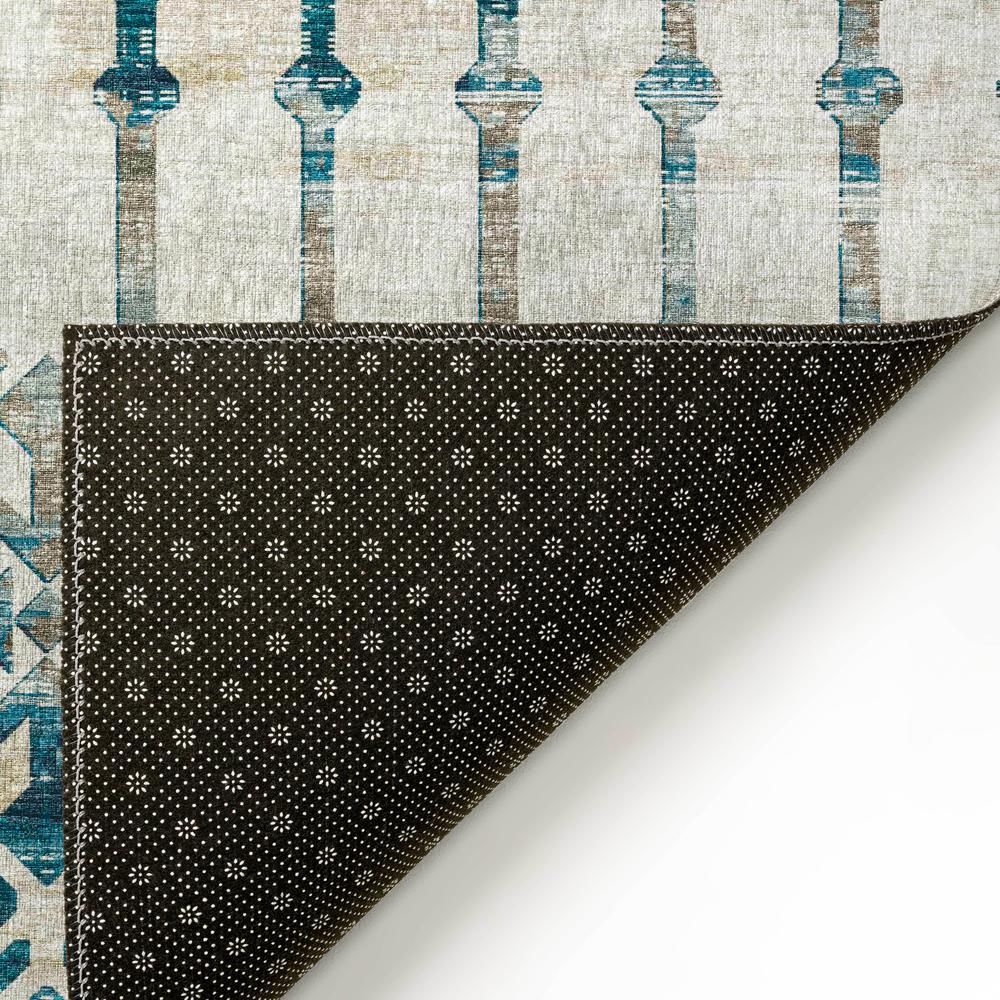 Bravado Ivory Transitional Aztec/Incan 5' x 7'6" Area Rug Ivory ABV38