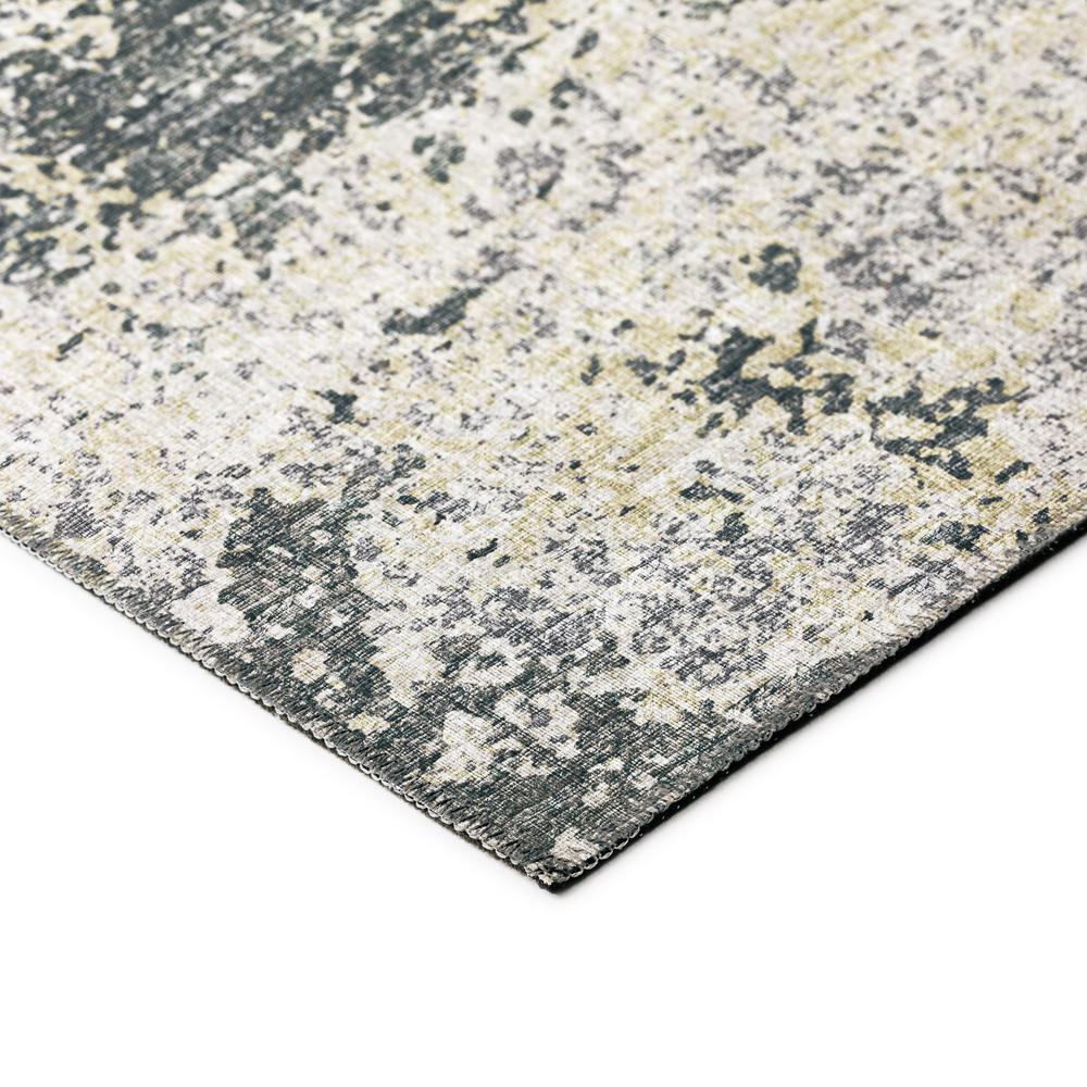 Rylee Gray Transitional Abstract 5' x 7'6" Area Rug Gray ARY33