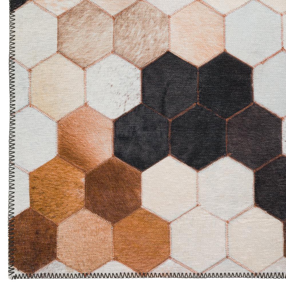 Laredo Multi Animal Patchwork 5' x 7'6" Area Rug Multi ALR39