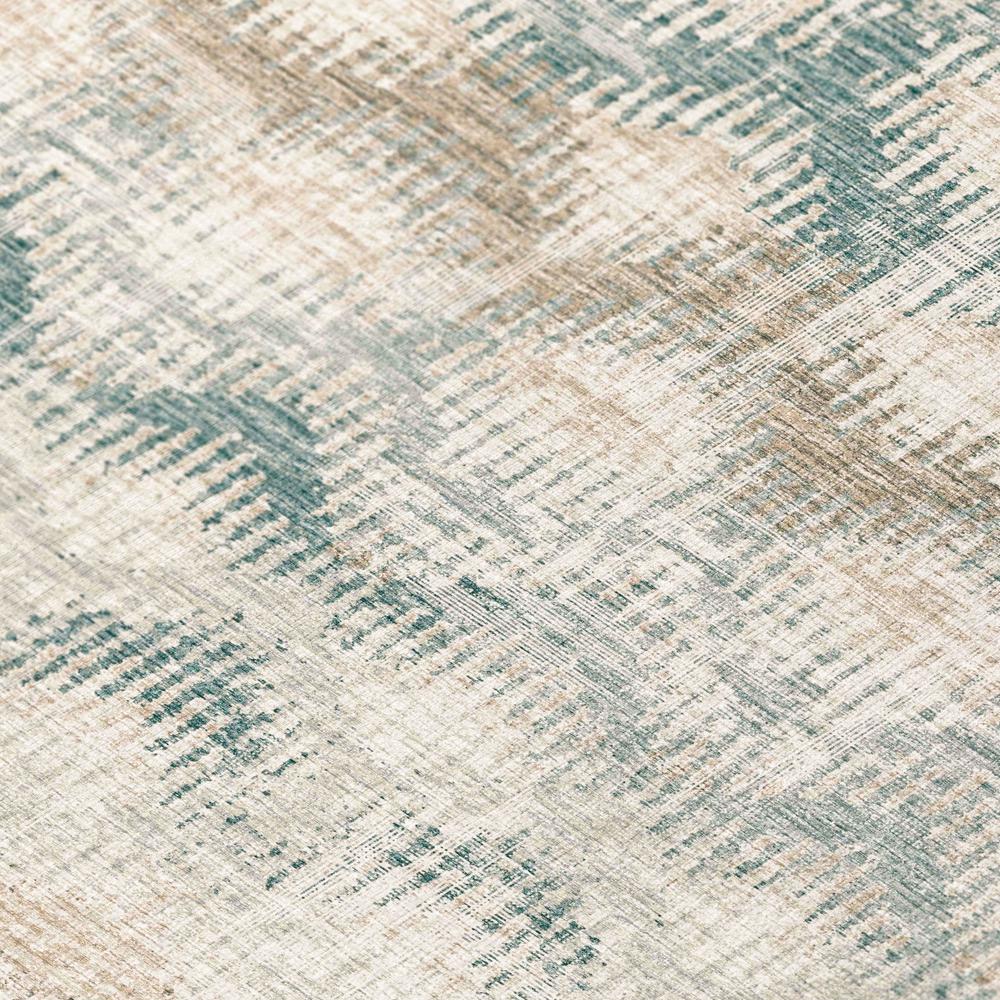 Bravado Linen Transitional Chevron 5' x 7'6" Area Rug Linen ABV39