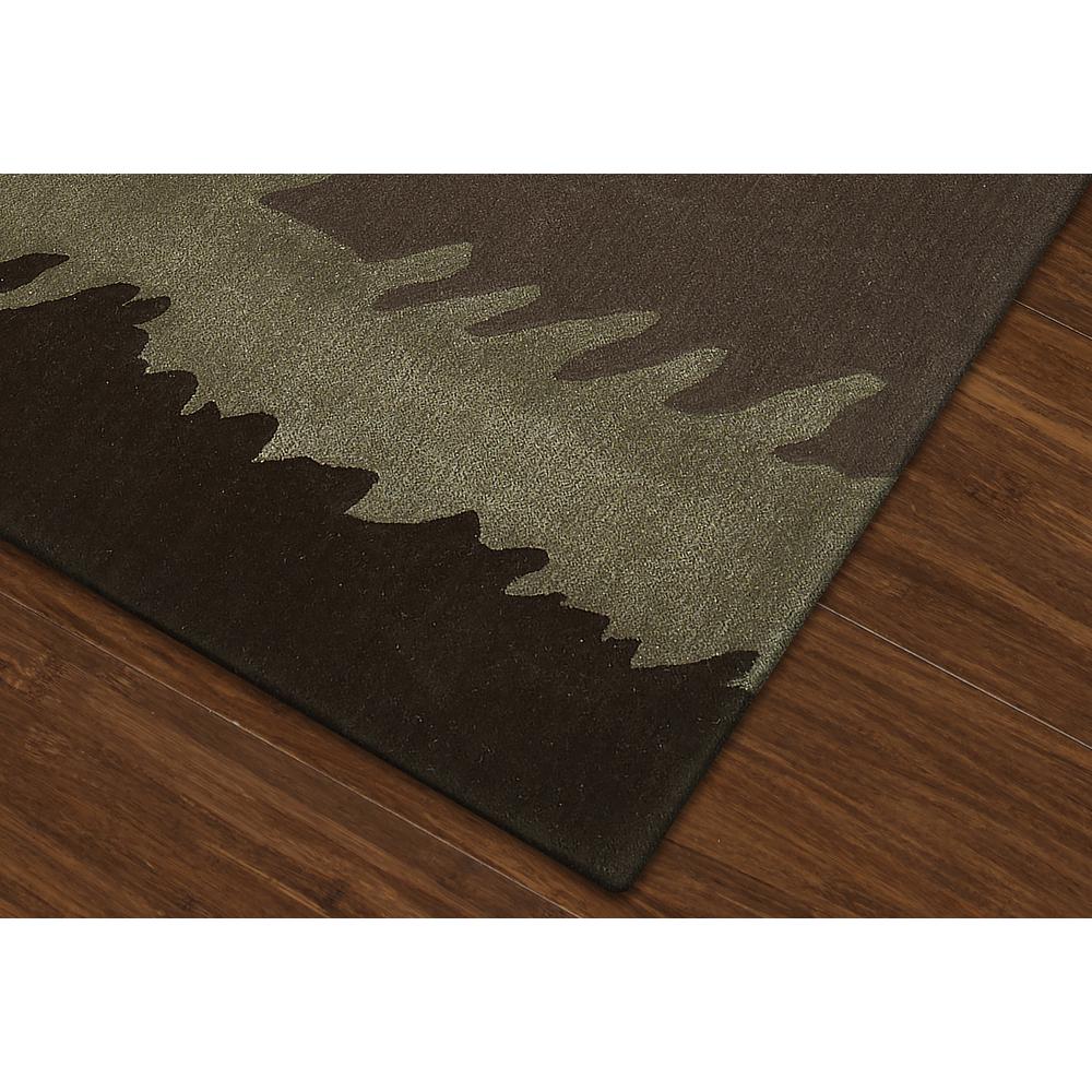Zenith 11 Brown 5'X7'6", Area Rug