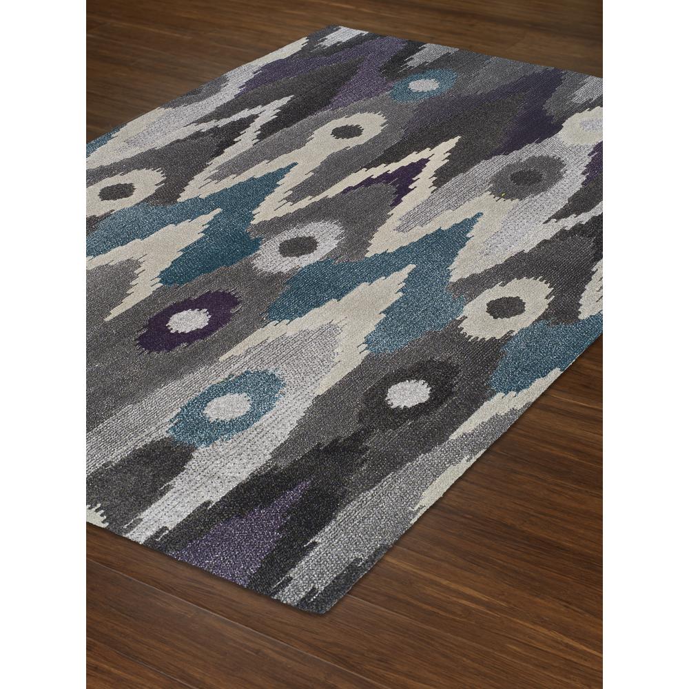 Lemans 35 Gray 3'3"X5'1", Area Rug