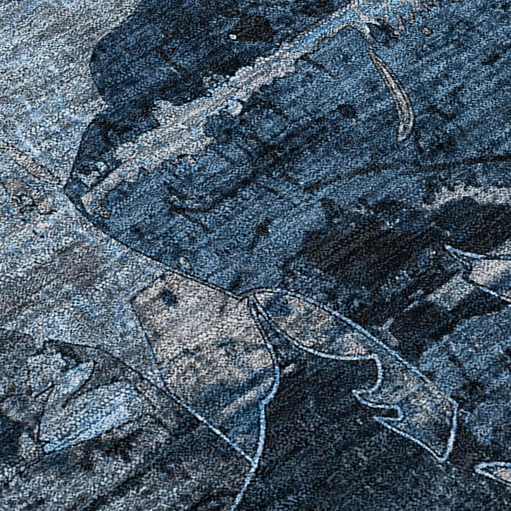 Chantille ACN555 Blue 8' x 10' Rug