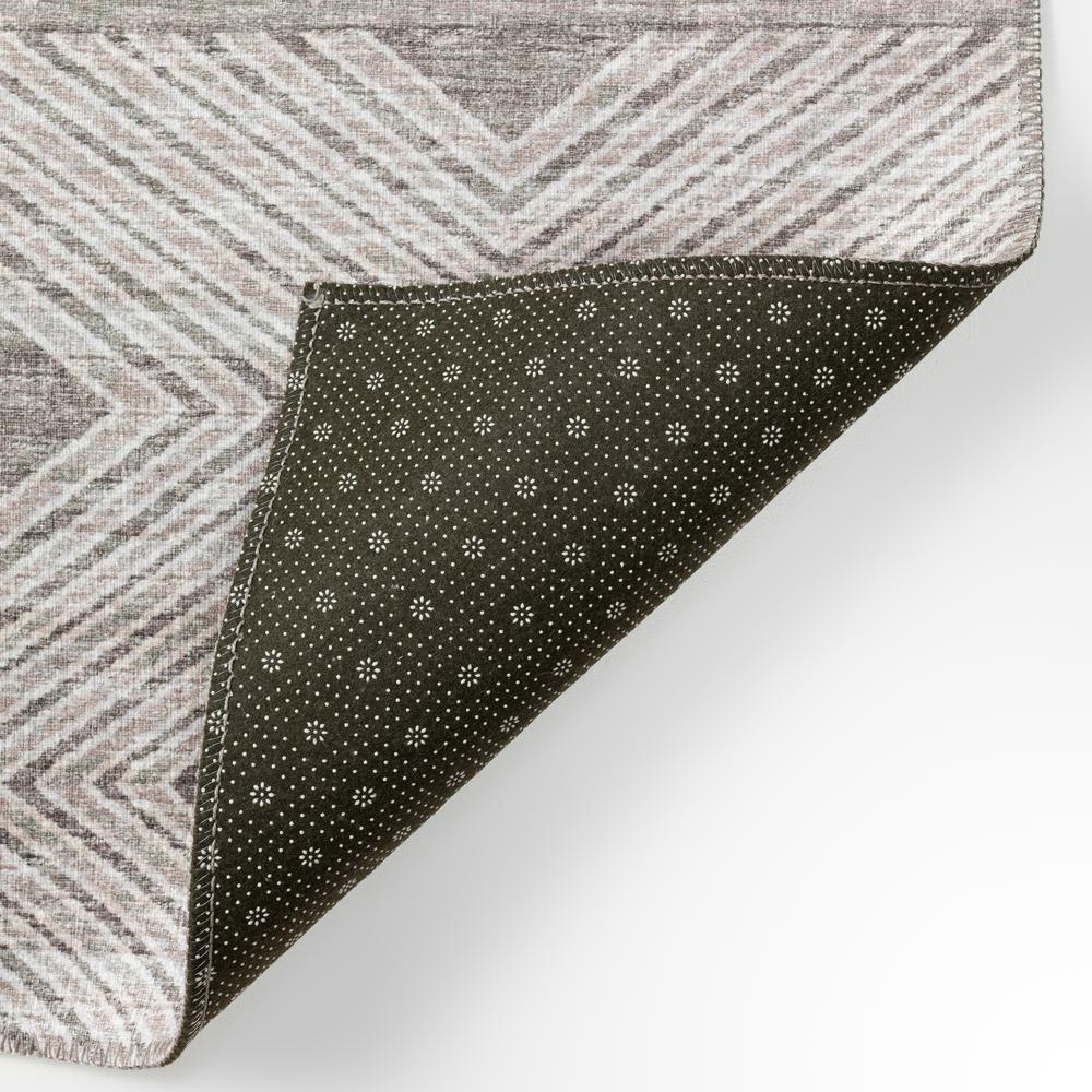 Yuma Taupe Transitional Southwest 8' x 8' Area Rug Taupe AYU31