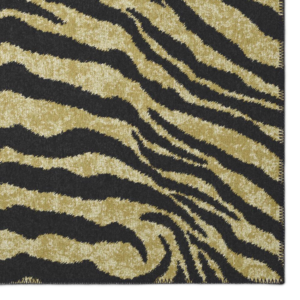 Safari Gilded Animal Animal Print 8' x 8' Area Rug Gilded ASF31