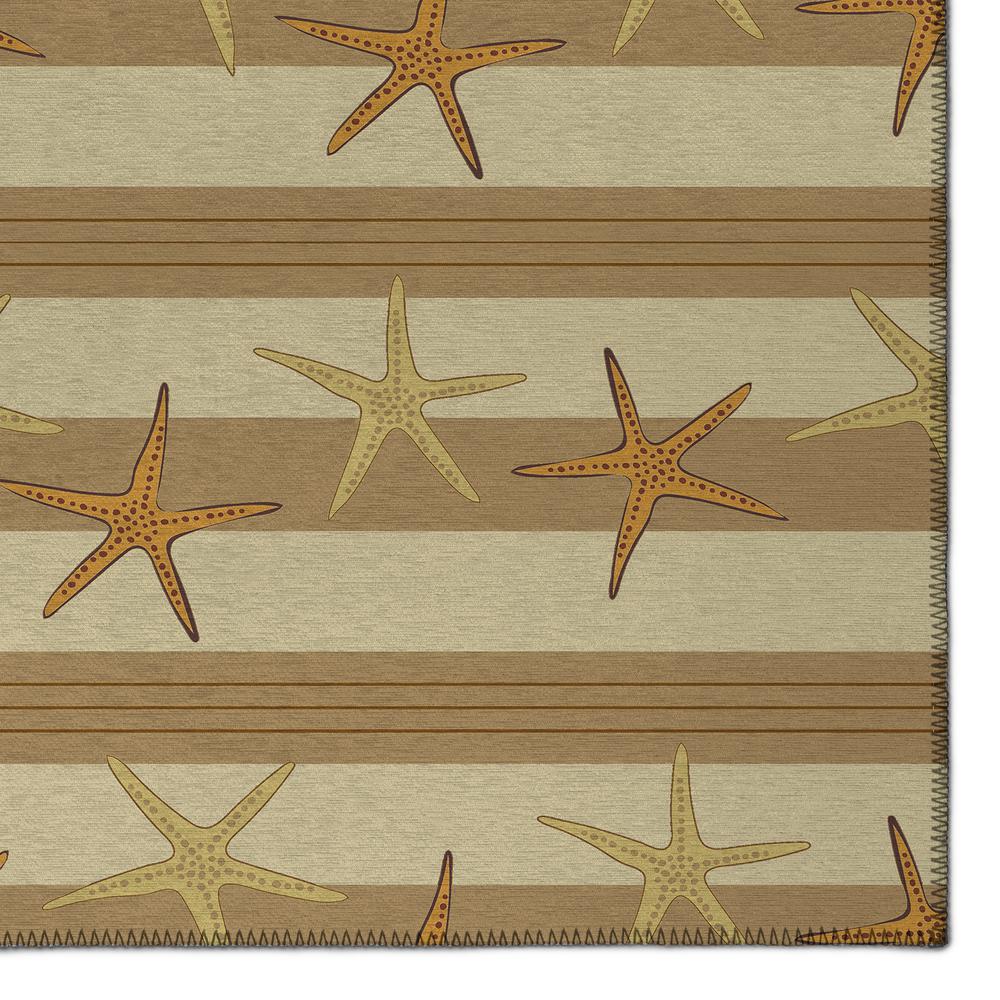 Indoor/Outdoor Surfside ASR42 Tan Washable 8' x 10' Rug