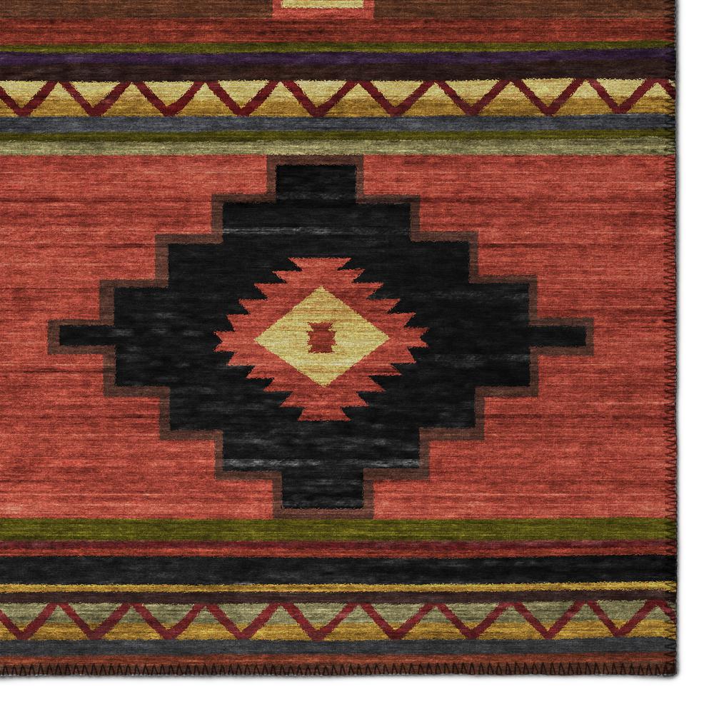 Indoor/Outdoor Sonora ASO31 Paprika Washable 8' x 10' Rug