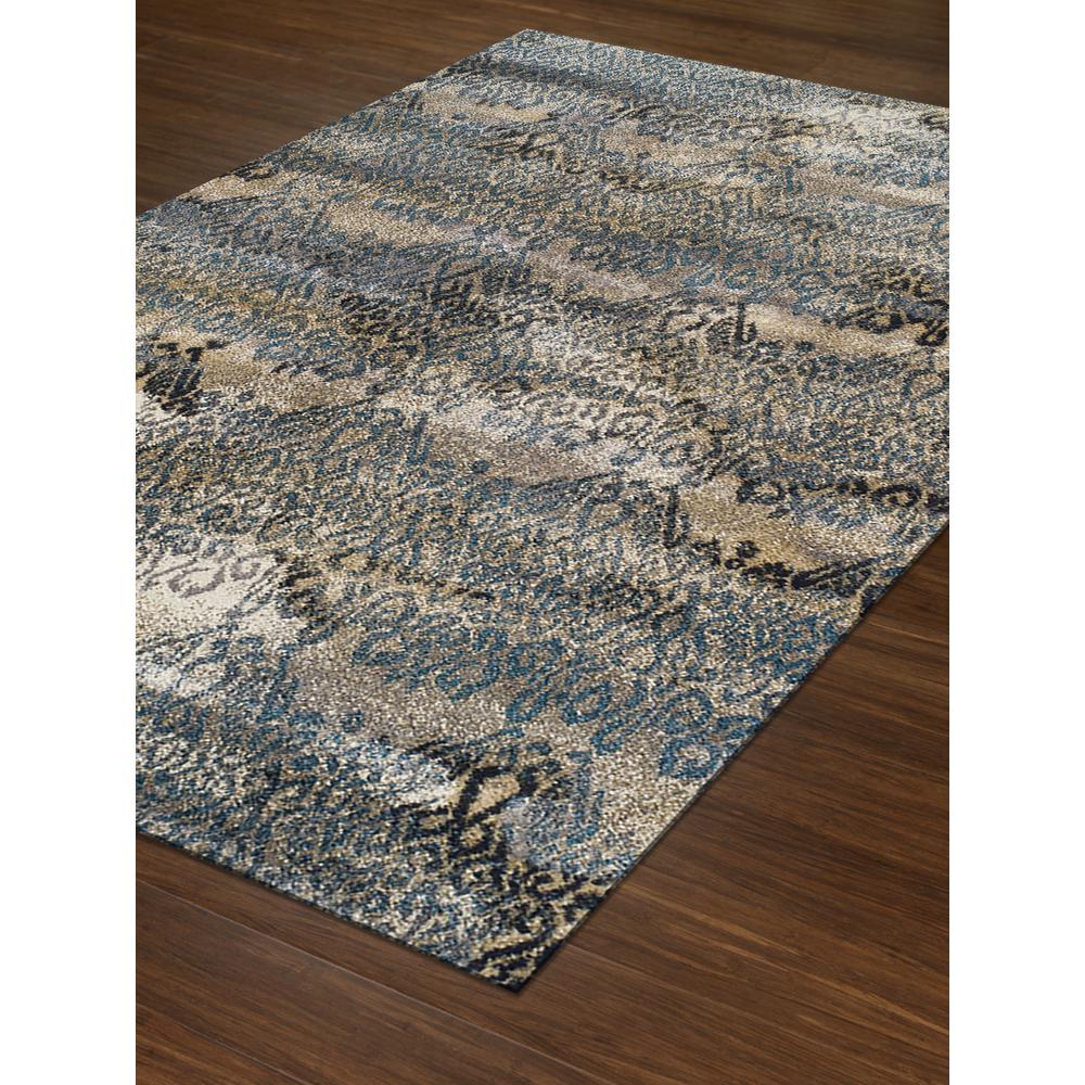 Bria 34 Blue 7'10"X10'7", Area Rug