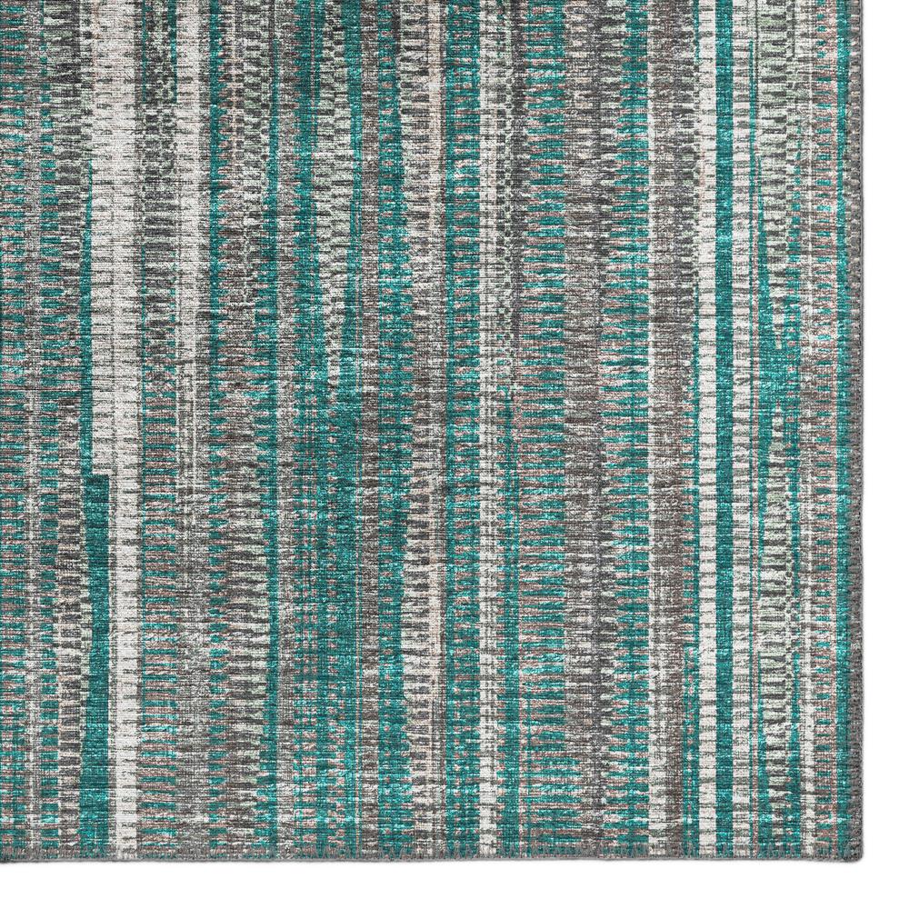 Waverly Peacock Contemporary Striped 8' x 10' Area Rug Peacock AWA31