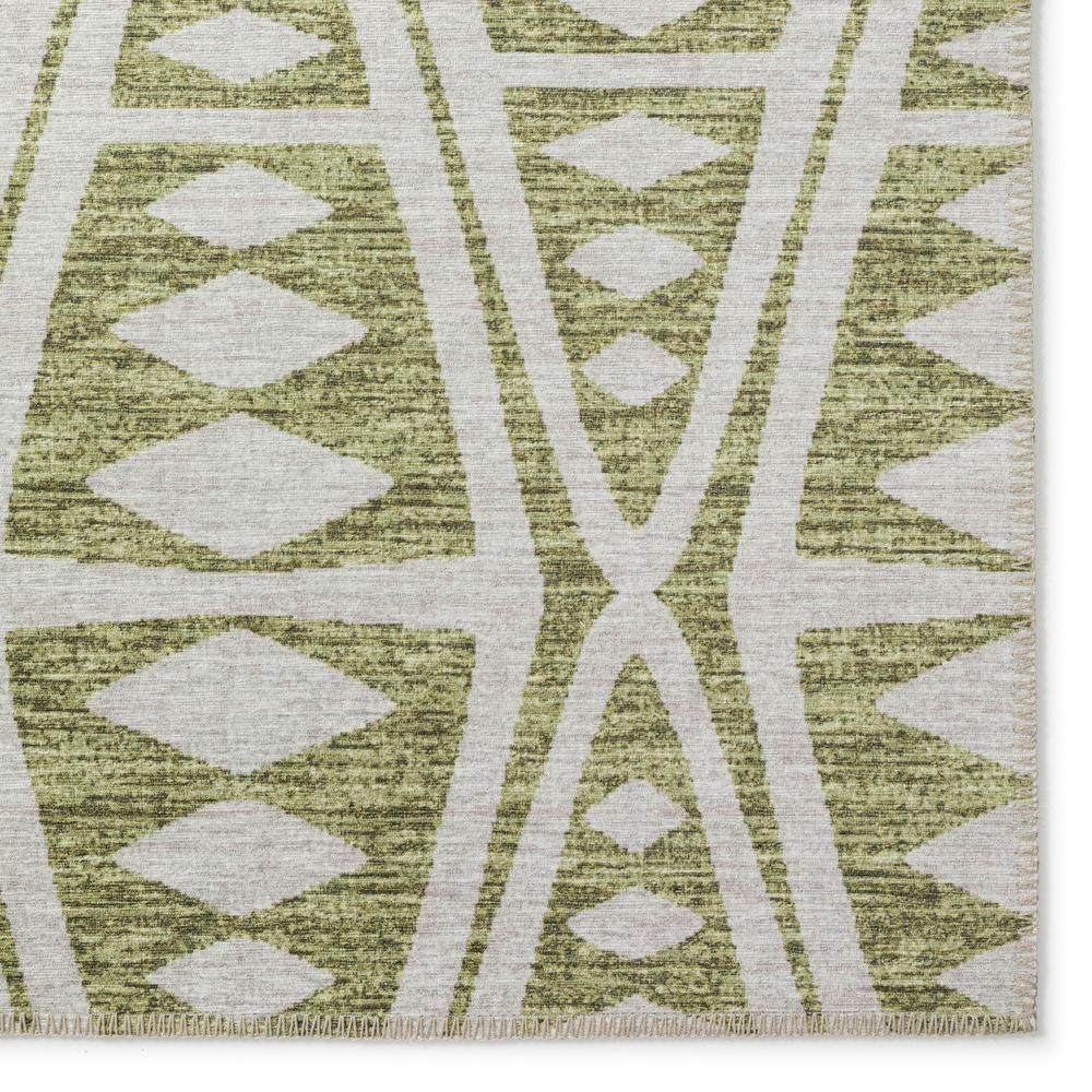 Yuma Olive Southwestern Southwest 8' x 10' Area Rug Olive AYU36