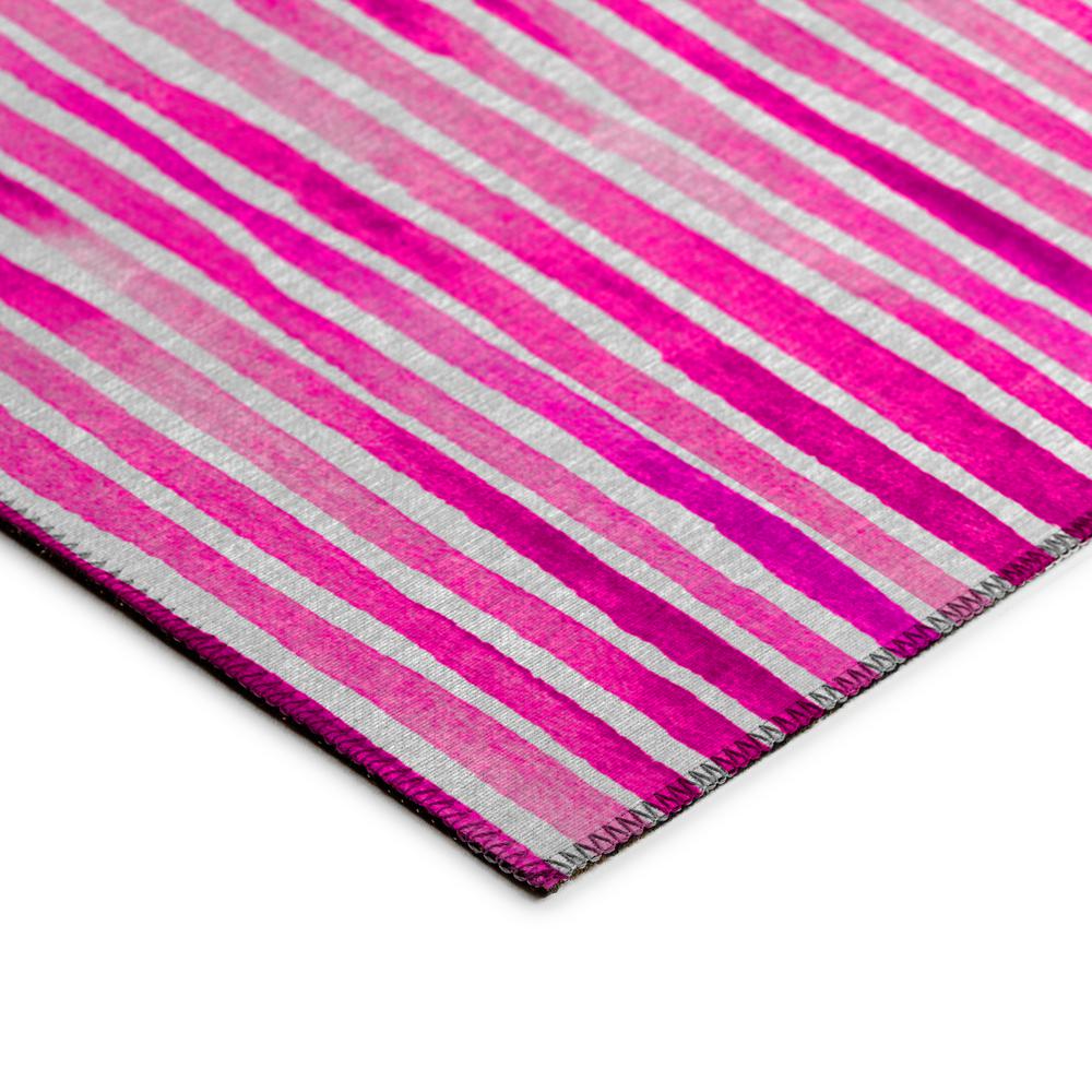 Indoor/Outdoor Surfside ASR38 Pink Washable 9' x 12' Rug