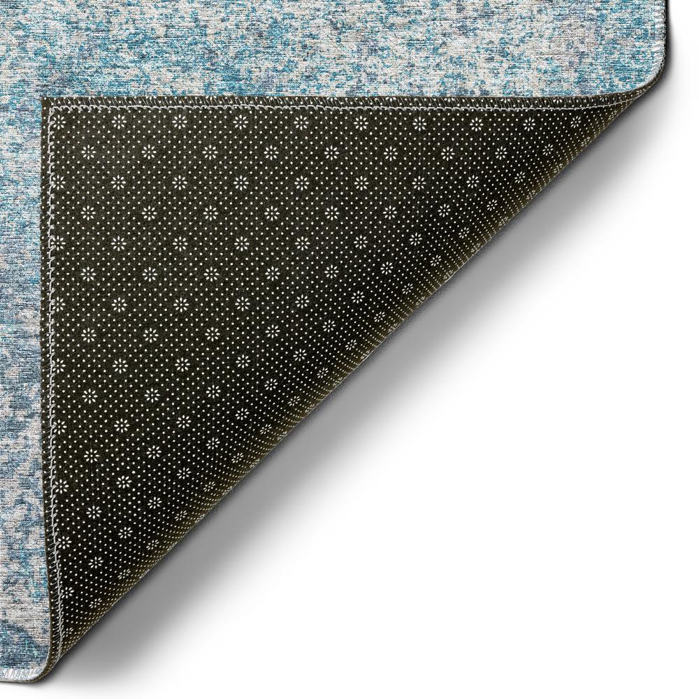 Rylee Blue Transitional Abstract 8' x 10' Area Rug Blue ARY33