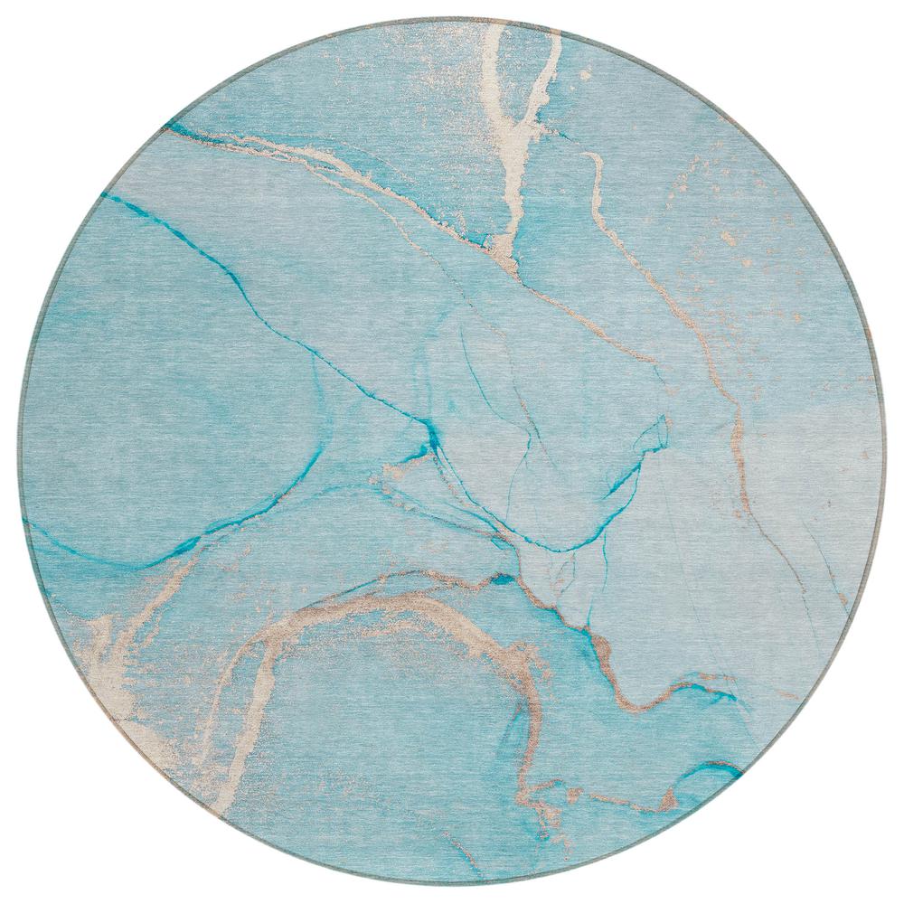Chantille ACN510 Teal 8' x 8' Rug