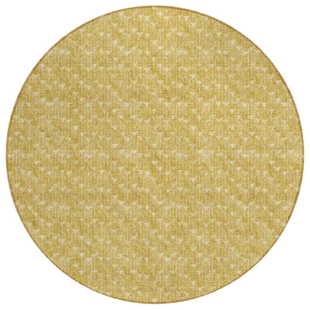 Chantille ACN514 Gold 8' x 8' Rug