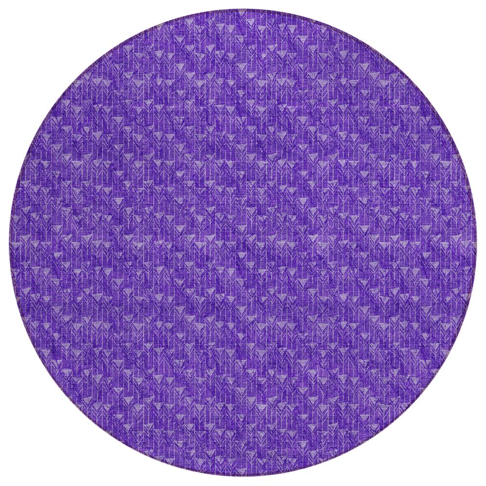 Chantille ACN514 Purple 8' x 8' Rug