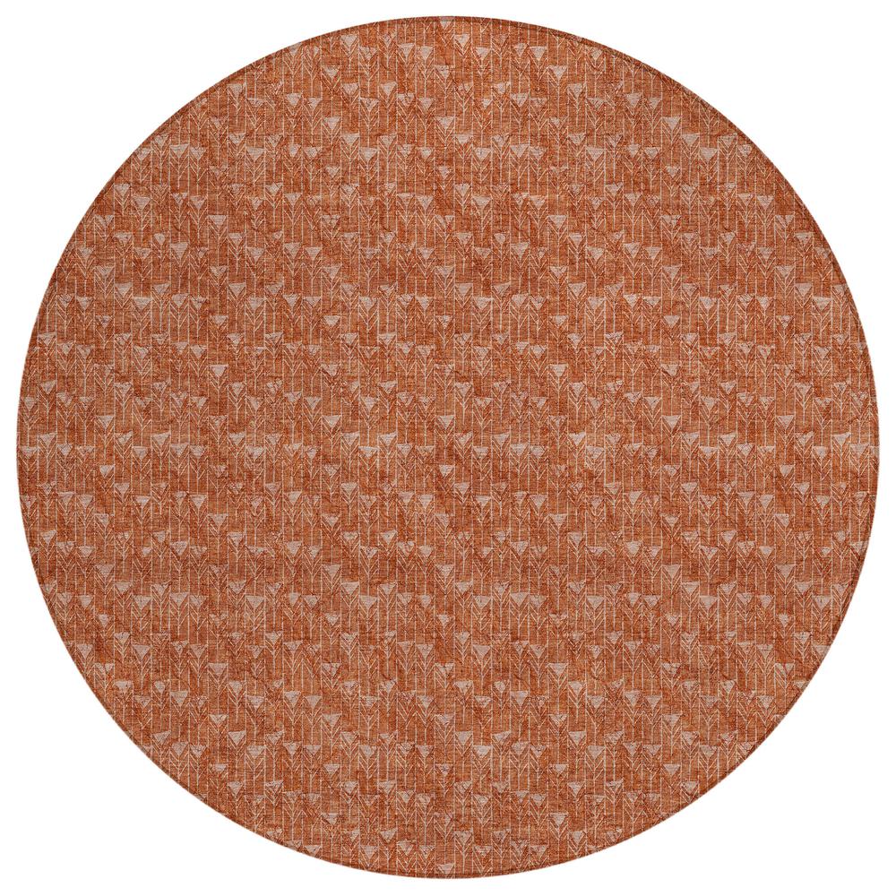 Chantille ACN514 Orange 8' x 8' Rug