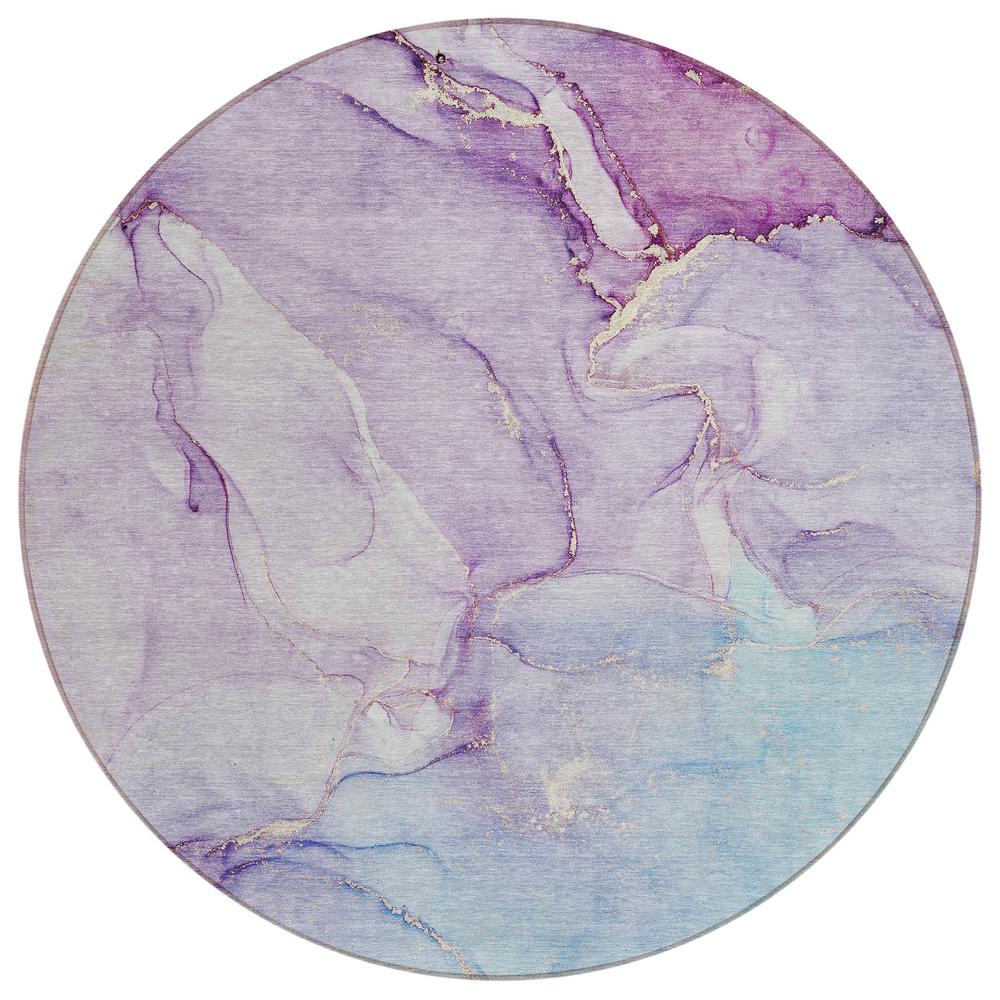 Chantille ACN516 Purple 8' x 8' Rug