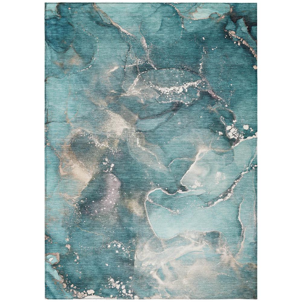 Chantille ACN518 Teal 2'6" x 3'10" Rug