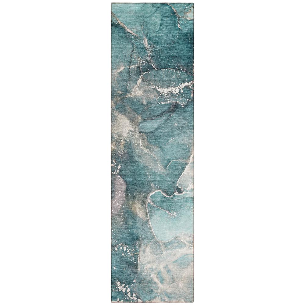 Chantille ACN518 Teal 2'3" x 7'6" Rug