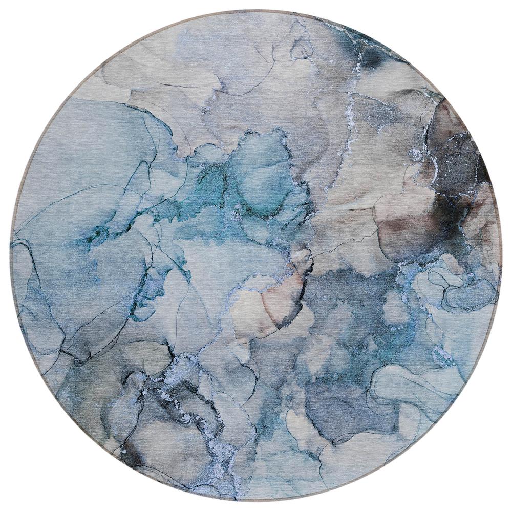 Chantille ACN520 Blue 8' x 8' Rug