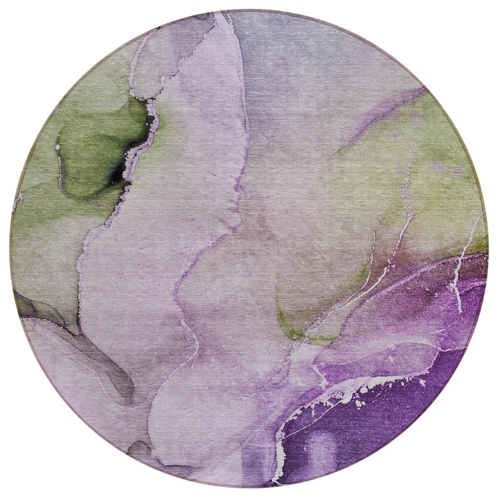 Chantille ACN521 Purple 8' x 8' Rug