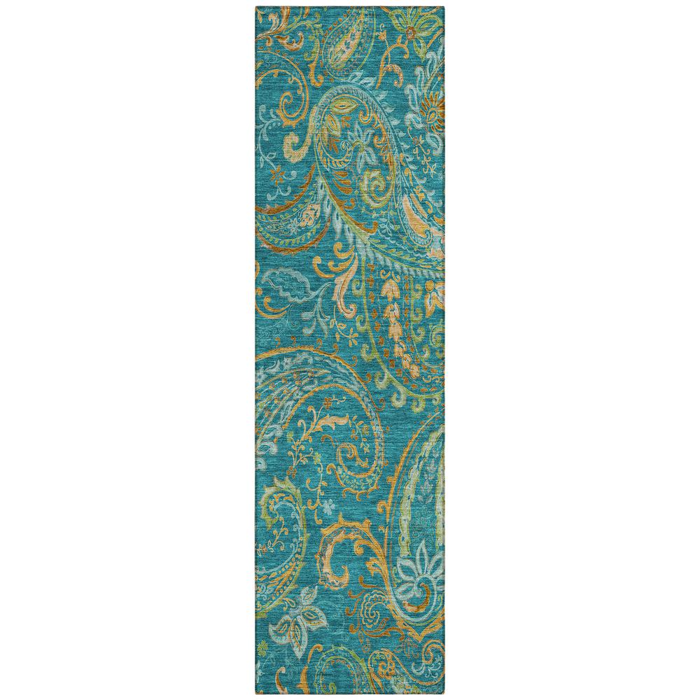 Chantille ACN533 Teal 2'3" x 7'6" Rug