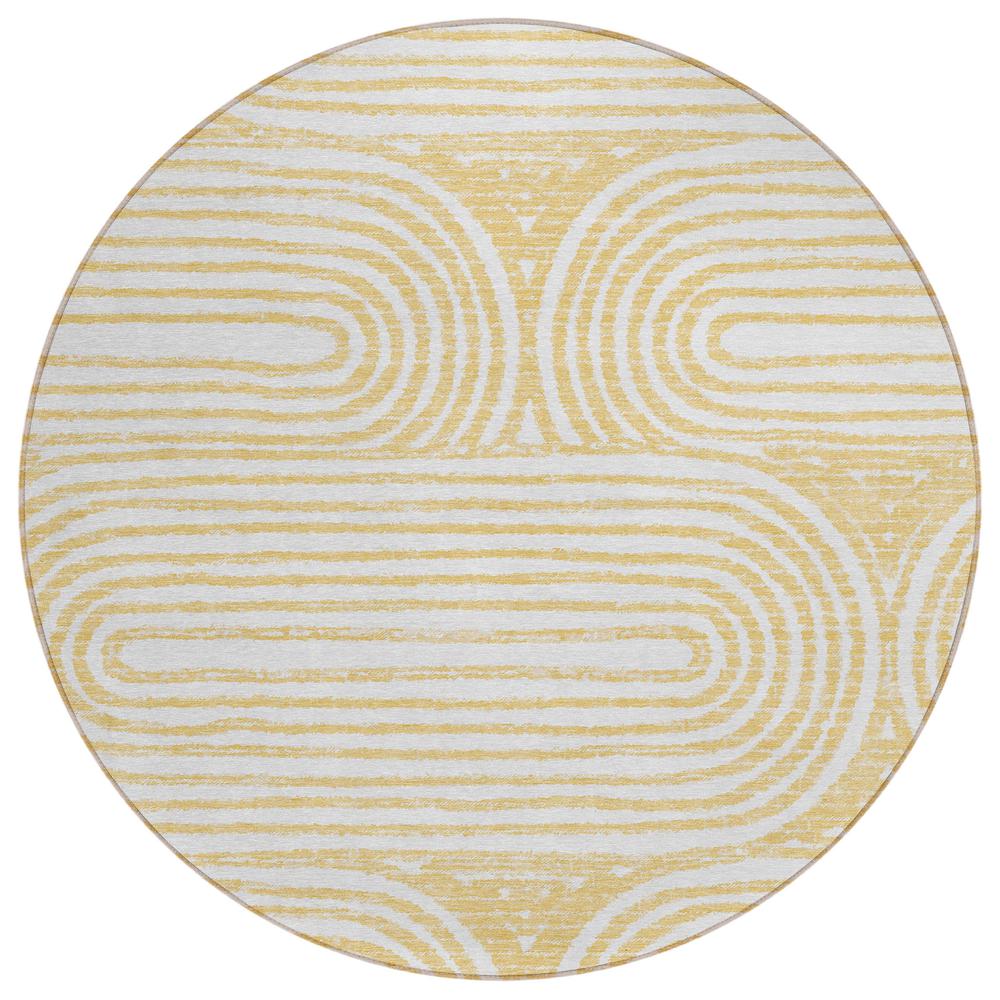 Chantille ACN540 Gold 8' x 8' Rug
