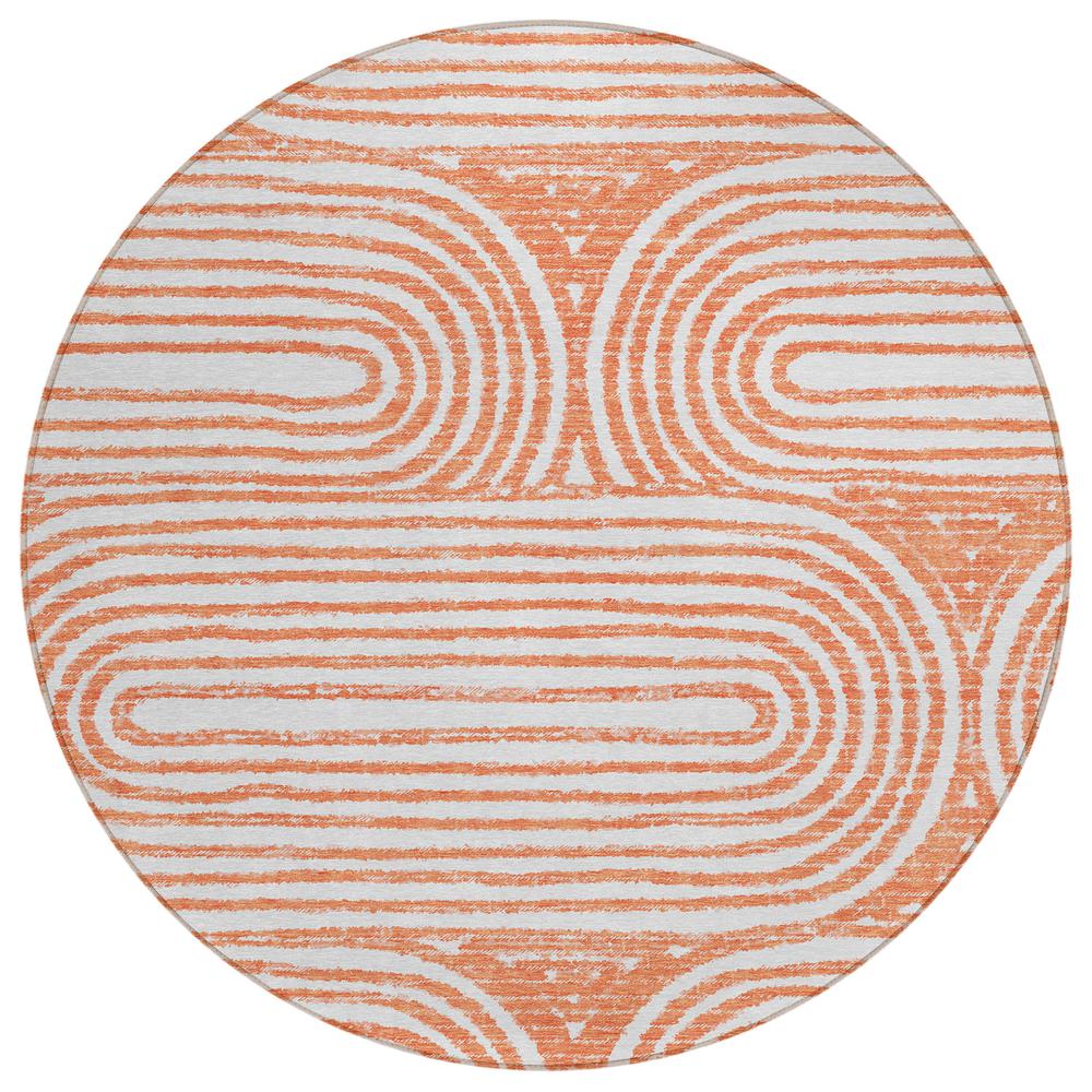 Chantille ACN540 Orange 8' x 8' Rug
