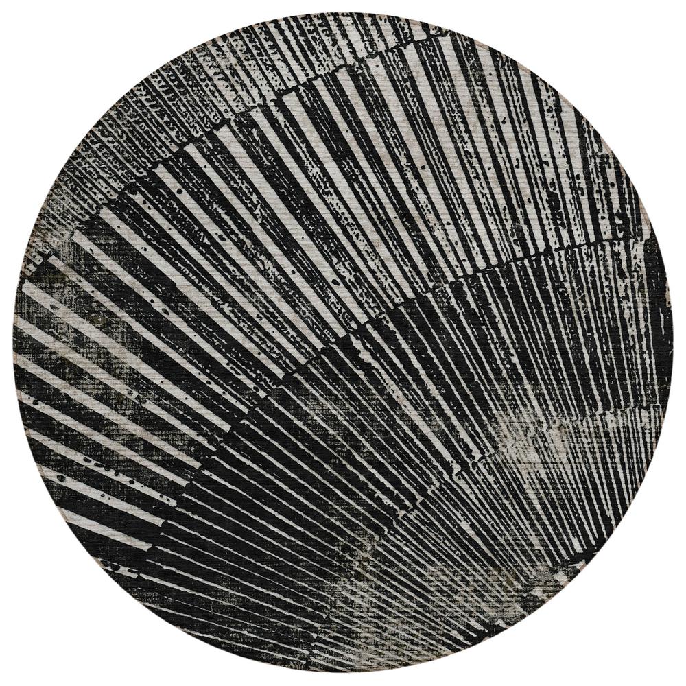 Chantille ACN542 Black 8' x 8' Rug