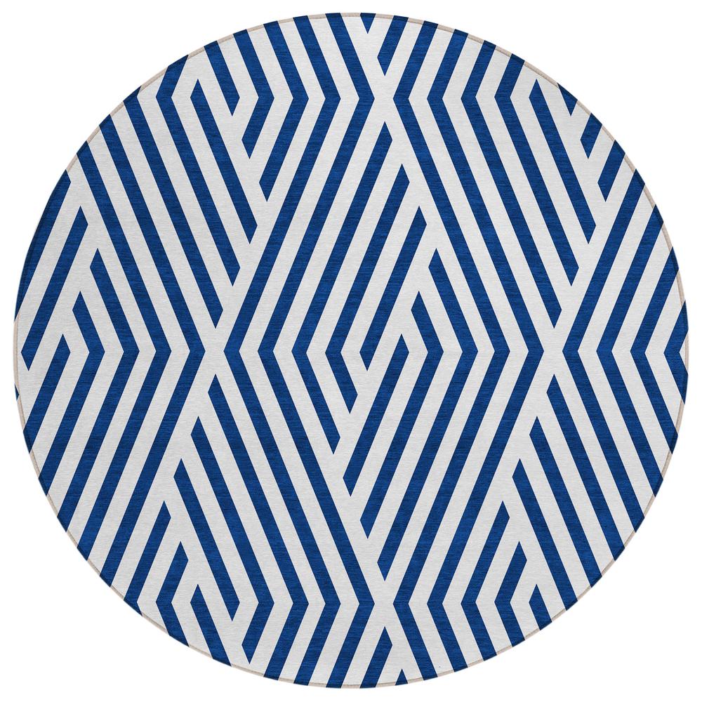 Chantille ACN550 Blue 8' x 8' Rug