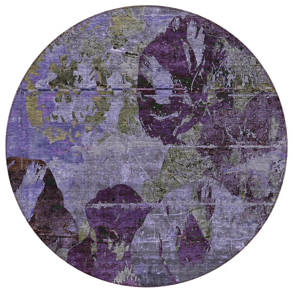 Chantille ACN555 Purple 8' x 8' Rug
