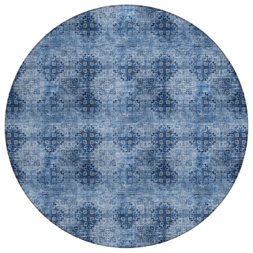 Chantille ACN557 Blue 8' x 8' Rug
