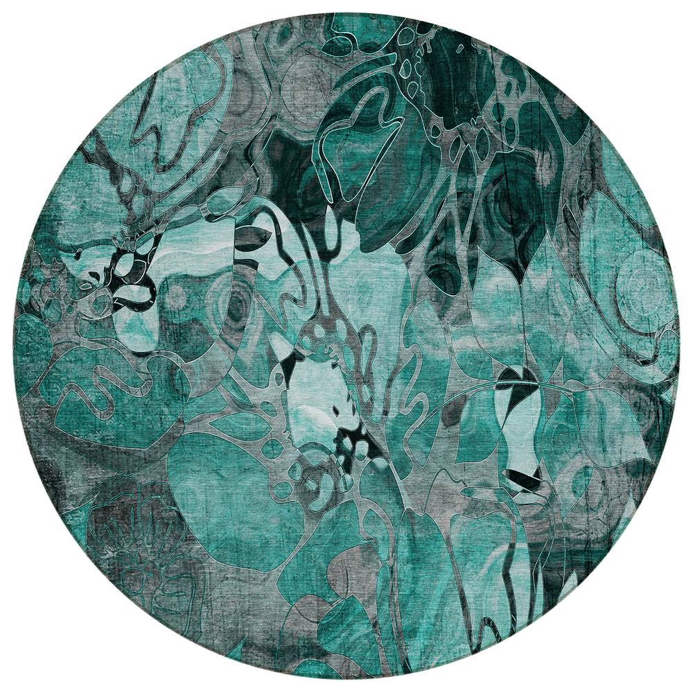 Chantille ACN558 Teal 8' x 8' Rug