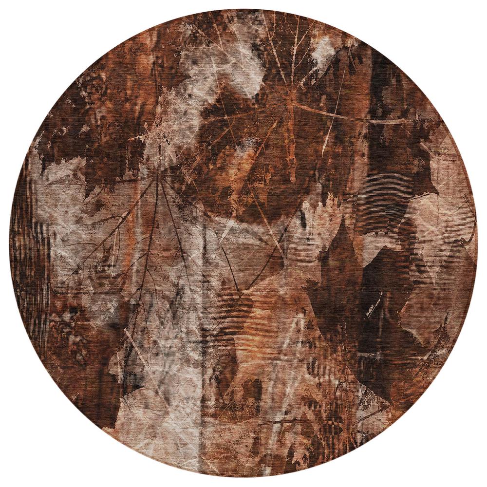 Chantille ACN560 Orange 8' x 8' Rug