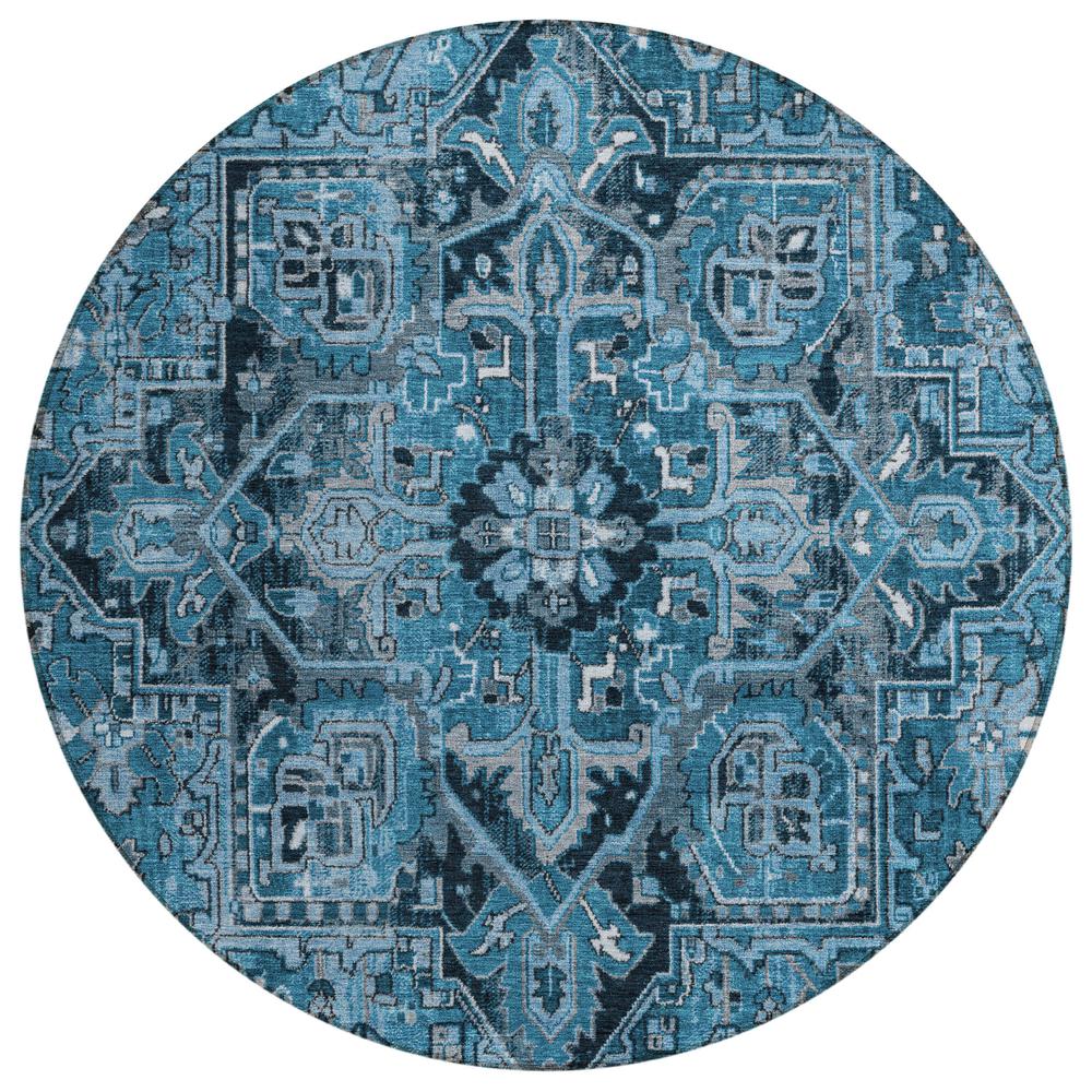 Chantille ACN570 Blue 8' x 8' Rug