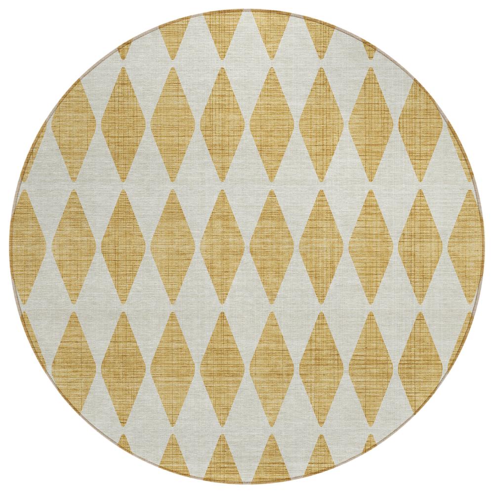 Chantille ACN578 Gold 8' x 8' Rug